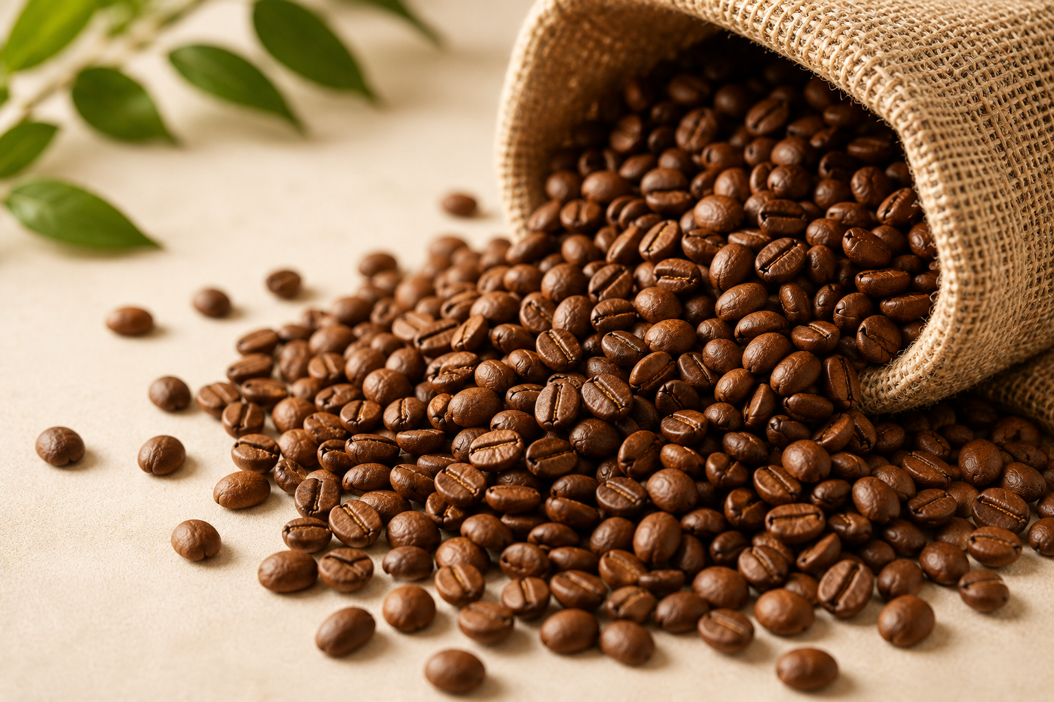 Hele kaffebønner