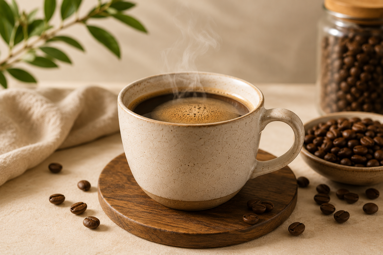 Kaffe i kopp