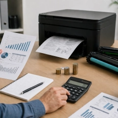 Hvor mye kan du spare på toner?