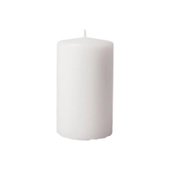 Diana lys Kubbelys DIANA  7x10 cm hvit 44 timer