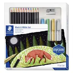 Drawing set Black & White mixed ass (17)