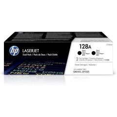 HP Toner 128A Sort 2stk (2x2.000 sider)
