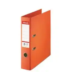 Esselte Brevordner No1 PP A4/75mm orange