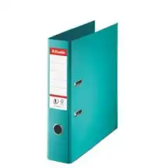 Esselte Brevordner No1 PP A4/75mm turkis