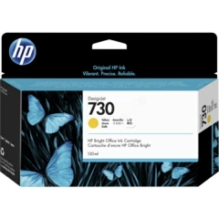 HP Blekkpatron No.730 Gul (130ml)