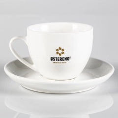 Østerengs Smagfulle Cappuccino Kopp med skål 250ml