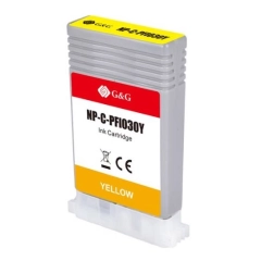 Yaha Blekkpatron PFI-030Y Gul (55ml), erstatter Canon 3492C001