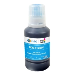 Yaha Blekkpatron GI-56C Cyan (135ml) (14.000 sider), erstatter Canon 4430C001