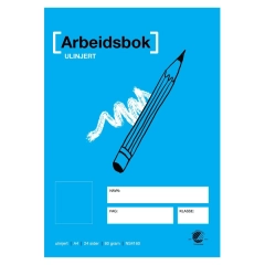 EMO Arbeidsbok A4 80g 24bl ulinjert