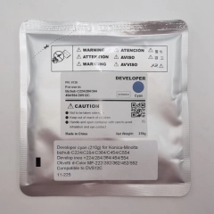 Yaha Developer DV-512C Cyan (210g/600.000 sider), erstatter Konica-Minolta A2XN0KD