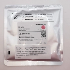 Yaha Developer DV-313M/DV-619M Magenta (200g/600.000 sider), erstatter Konica-Minolta A7U40ED/A9C80ED