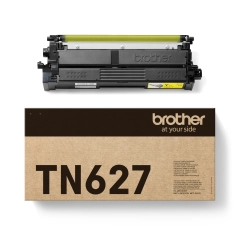 Brother Toner TN-627Y Gul Ultra Høykapasitet (10.000 sider)