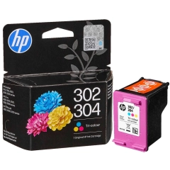 HP Blekkpatron No.302/No.304 CMY Farge (2ml)