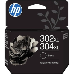 HP Blekkpatron No.302XL/No.304XL Sort Høykapasitet (6ml)