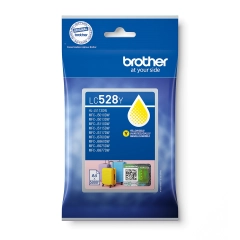 Brother Blekkpatron LC-528Y Gul (5.000 sider)