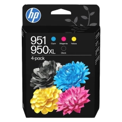 HP Blekkpatron Pakke No.950XL/No.951 Sort/CMY (53ml/3x8ml)