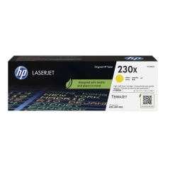 HP Toner 230X / W2302X Gul Høykapasitet (5.500 sider)