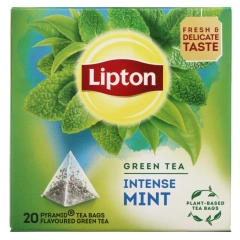 Lipton Green Tea Intense Mint (20 stk)