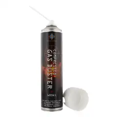 DELTACO GAMING Compressed air, 600ml, flexible nozzle, black