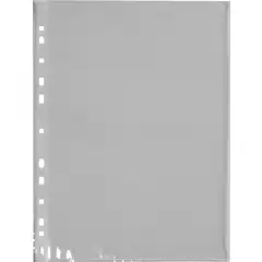 Plastlomme A4 glassklar toppåpning 30my