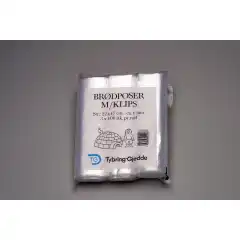 Polynova Brødpose plast 220x470mm klips (300)