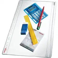 Esselte Plastlomme A4 Zipsafe 200my (5)