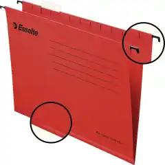 Esselte Hengemappe Standard A4 rød