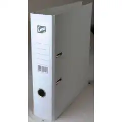 Brevordner 80mm skinne A4 hvit