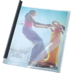 Durable Klemryggskinne 297mm sort