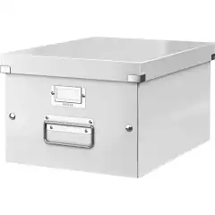 Leitz Arkivboks Click & Store med. hvit