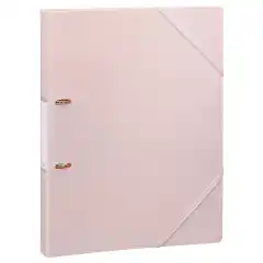 Foldermate Ringperm A4 2-R m/str. L.rosa