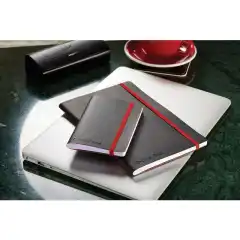 Black 'n' red Oxford Skrivebok Black n´Red soft A5 lin