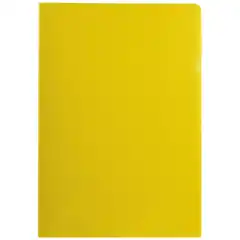 Specialplast Plastomslag A4 PP 100my gul (100)