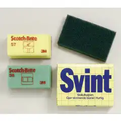 Scotch-brite Skuresvamp 57 75x130mm gul