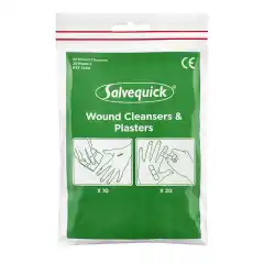 Salvequick Plaster og sårvask(20+10)