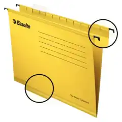 Hengemappe ESSELTE Classic Folio gul(25)