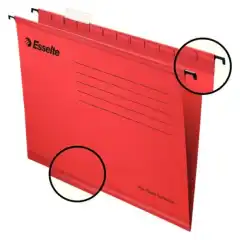 Esselte Hengemappe Classic Folio rød(25)