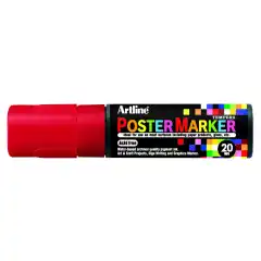 Artline EPP-20 PosterMarker 20mm merkepenn Rød