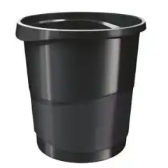 Esselte Papirkurv Ess. Europost Vivida 14L sort