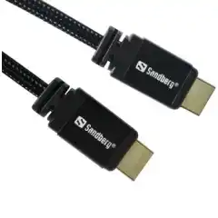 HDMI 2.0 19M-19M Cable, Black (5m)
