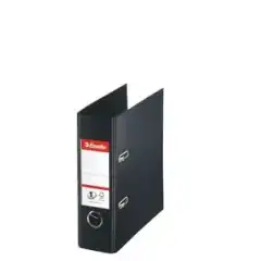 Esselte Brevordner No1 Vivida A5/75mm sort