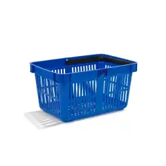 Nordiska Plast Handlekurv 27 liter blå