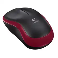 Logitech M185 Trådløs mus, Rød