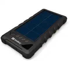 PowerBank Outdoor Solar 16000 mAh, Black