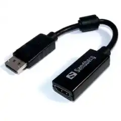 Adapter DisplayPort to HDMI, Black