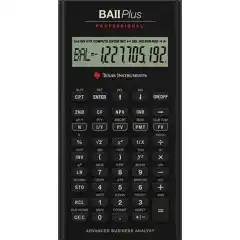 Texas BAII Plus Pro financial calculator uk manual