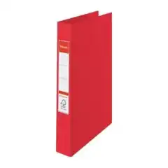 Esselte Ringperm Vivida A4 4RR(25)mm rød
