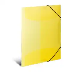 Herma Strikkmappe A3 PP-plast gul