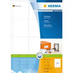 Herma Etiketter Premium A4 63,5x72,0mm (100)