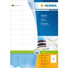 Herma Etiketter Premium 52,5x21,2 (100)